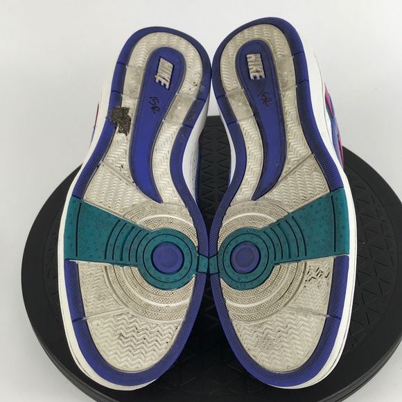 Nike Delta Lite White/Purple/Blue Athletic Shoes 365950-151 Women’s Size 8 - Picture 10 of 12